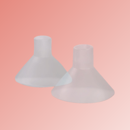 * NEU * Clearly Comfy Cushions – 1 Paar (für eine gewünschte Flanschpassung von 19–25 mm)